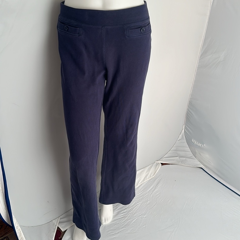 Lilly Pulitzer navy blue wide leg activewear pants